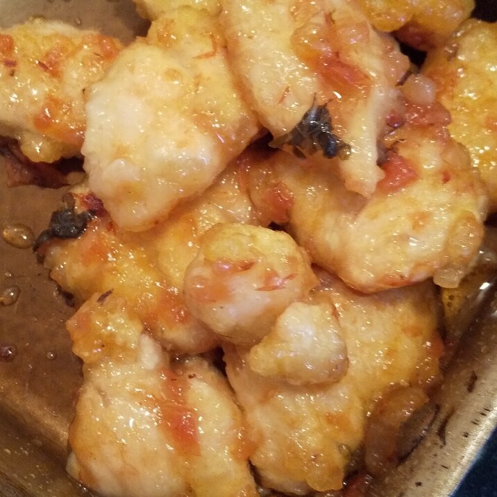 鶏むね肉のすっぱ旨 梅めんつゆ焼き レシピ 作り方 By げんしお 楽天レシピ